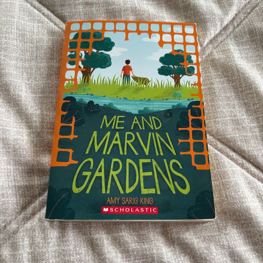 Me and Marvin Gardens by Amy Sarig King Scholastic Paperback Middle Grade Novel